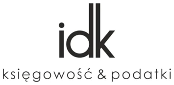Logo: idk księgowość & podatki